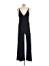 Viereck Solid Black Jumpsuit Size L - photo 2