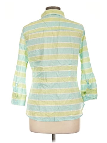 JCPenney 3/4 Sleeve Button-Down Shirt (view 2)