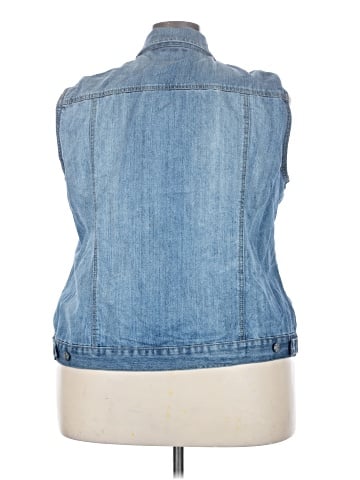 Roz & Ali Denim Vest (view 2)