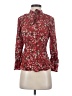 Zara Burgundy 3/4 Sleeve Blouse Size S - photo 1