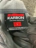 Karbon 100% Polyester Gray Jacket Size L - photo 6