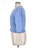August Silk Blue Cardigan Size XL - photo 5