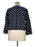 J.Crew 100% Cotton Polka Dots Blue Jacket Size 16 - photo 2