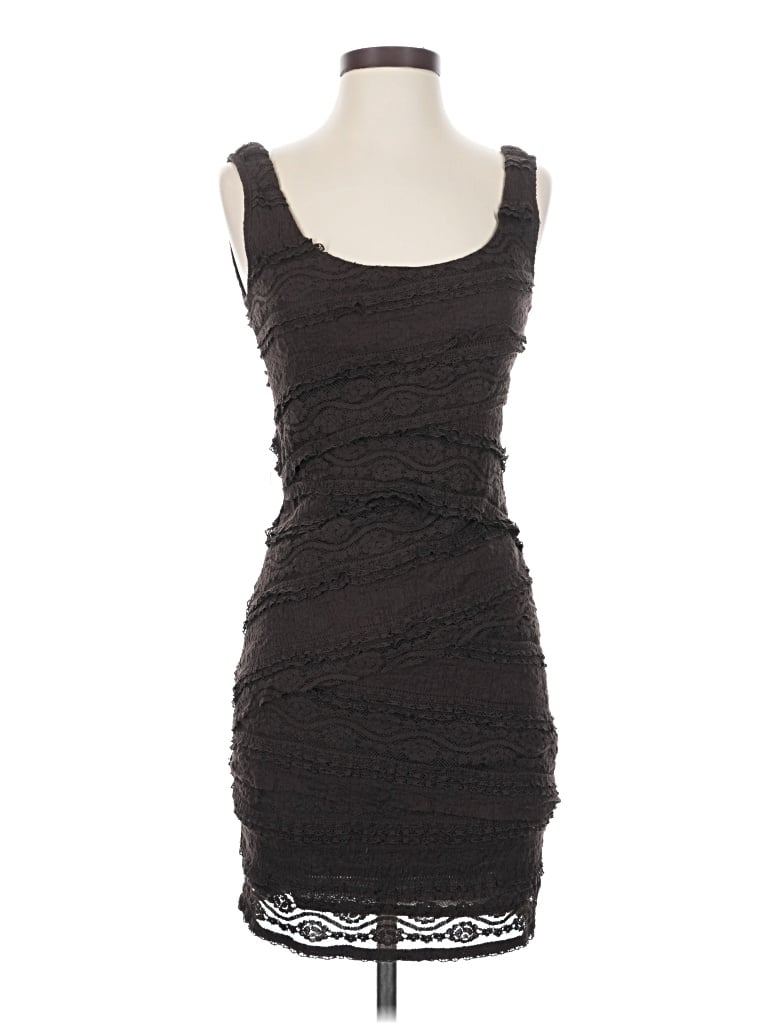 Pre-owned Le Chateau Cocktail Dress In Brown