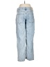 Banana Republic Stripes Blue Jeans Size 28 waist - photo 2