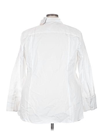 Lane Bryant Long Sleeve Button-Down Shirt (view 2)