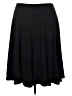 Coldwater Creek Solid Black Formal Skirt Size 18 - photo 2