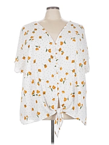 Pleione Short Sleeve Blouse (view 1)