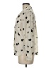 Who What Wear 100% Polyester Print Ivory Long Sleeve Blouse Size M - photo 5