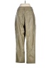 Paige 100% Polyurethane Tan Faux Leather Pants Size 2 - photo 2