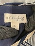 Maison Jules 100% Polyester Stripes Blue Gray Casual Dress Size L - photo 4
