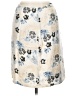 Tommy Bahama 100% Silk Print Ivory Silk Skirt Size 10 - photo 2