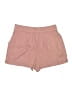 Express Solid Pink Shorts Size L - photo 2