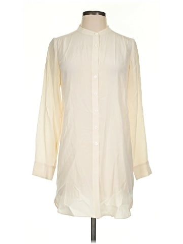 Pure Collection 3/4 Sleeve Silk Top (view 1)