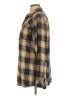 Ascend Plaid Brown Long Sleeve Button-Down Shirt Size L - photo 5