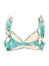 Seafolly Tropical Teal Swimsuit Top Size 12 - photo 2