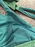 Cupshe Tweed Green Swimsuit Top Size XS - photo 3