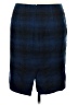 Ann Taylor LOFT Plaid Blue Wool Skirt Size 14 - photo 2