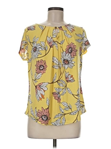 Liz Claiborne Short Sleeve Blouse (view 1)