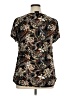 JKLA Black Short Sleeve Blouse Size 1X - photo 2