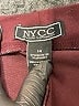 NYCC Burgundy Dress Pants Size 14 - photo 4