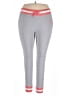 U.S. Polo Assn. Color Block Gray Active Pants Size 2X - photo 1