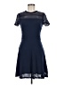 MICHAEL Michael Kors Blue Casual Dress Size M - photo 1