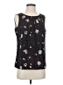 Ann Taylor LOFT Outlet 100% Polyester Black Sleeveless Blouse Size XS - photo 1