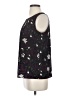 Ann Taylor LOFT Outlet 100% Polyester Black Sleeveless Blouse Size XS - photo 5