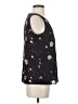 Ann Taylor LOFT Outlet 100% Polyester Black Sleeveless Blouse Size XS - photo 4