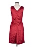 Gap Solid Burgundy Cocktail Dress Size 4 - photo 2