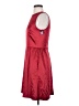 Gap Solid Burgundy Cocktail Dress Size 4 - photo 5