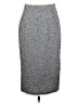 Rebecca Taylor Chevron-herringbone Gray Formal Skirt Size 2 - photo 1