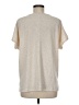 Pink Clover Ivory Short Sleeve Top Size M - photo 2