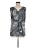 Grace Gray Sleeveless Blouse Size M - photo 1