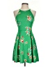 Soprano Tropical Green Cocktail Dress Size S - photo 1