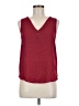 Zara Basic Burgundy Sleeveless Blouse Size M - photo 1