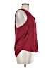 Zara Basic Burgundy Sleeveless Blouse Size M - photo 4