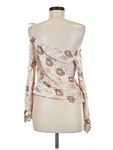 Rocha. John Rocha Long Sleeve Silk Top (view 2)