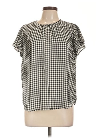 Ann Taylor Short Sleeve Blouse (view 1)