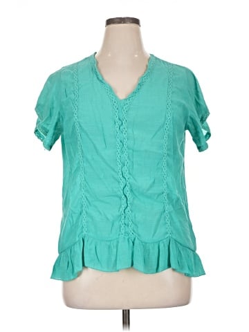 Counterparts Short Sleeve Blouse (view 1)