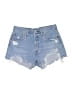 Levi's 100% Cotton Blue Denim Shorts Size 29 waist - photo 1