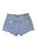 Levi's 100% Cotton Blue Denim Shorts Size 29 waist - photo 2
