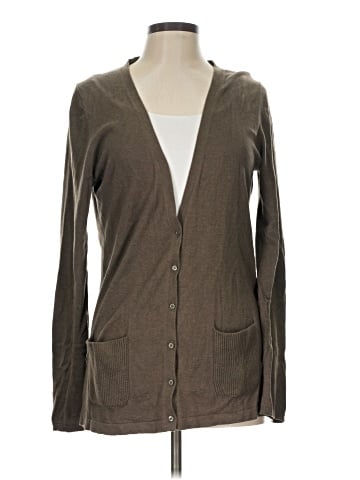 Massimo Dutti Silk Cardigan (view 1)