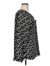 Sandra Ingrish 100% Polyester Black Long Sleeve Blouse Size XL - photo 4