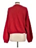 Naadam Solid Red Wool Pullover Sweater Size L - photo 2