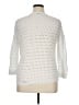 Talbots 100% Cotton White Pullover Sweater Size XL - photo 2