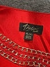 Thalia Sodi 100% Polyester Red 3/4 Sleeve Blouse Size XL - photo 7