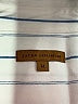 Jachs Girlfriend 100% Rayon Stripes Ivory Long Sleeve Button-Down Shirt Size M - photo 7
