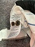 Jachs Girlfriend 100% Rayon Stripes Ivory Long Sleeve Button-Down Shirt Size M - photo 8